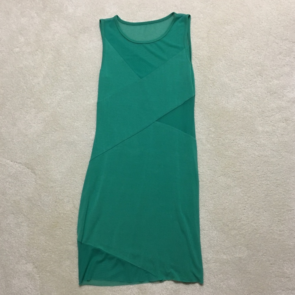 BAILEY 44 BODY-CON COCKTAIL DRESS W/ MESH CUTOUTS